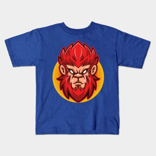 Gorilla Kids T-Shirt by mightyfire
